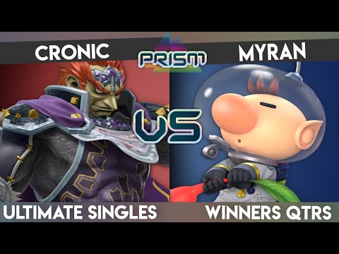 PRISM 184 - Cronic (Ganondorf) vs. Myran (Olimar) - Winners Quarters - Smash Ultimate Singles