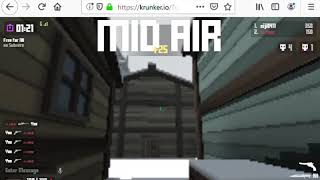 Krunker カビ氏と遊び感覚でやった