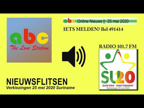 Nieuwsflits 1: Radioverslag verkiezingen 25 mei 2020 - ABC