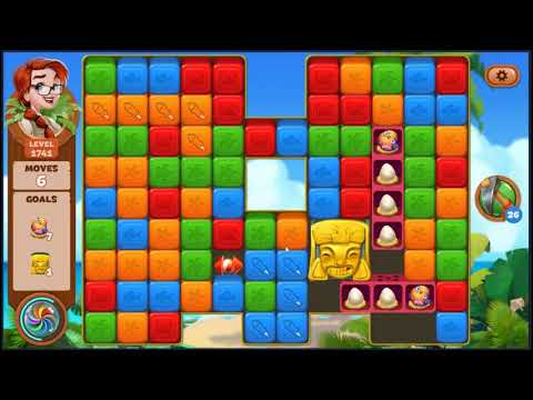 Lost Island Blast Adventure Level 1741 - NO BOOSTERS 🏝️ | SKILLGAMING ✔️