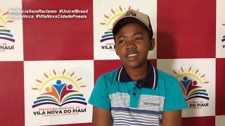 Por uma infncia sem racismo #Unicef #RedeNuca #VilaNova | Depoimento #1