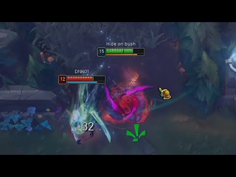 Faker playing with his food.