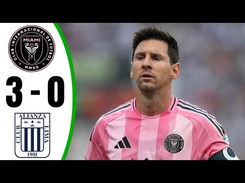 Inter Miami vs Alianza Lima 3-0 - All Goals & Highlights - 2026