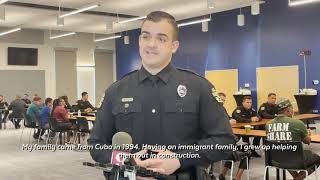 Orlando gets the opportunity to meet some of its newest police officers.