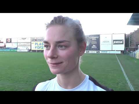 Margaux Van Ackere na SC Eendracht Aalst Ladies - KRC Genk Ladies op 28.11.2020