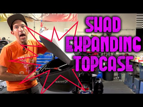 SHAD SH59X Top Case & Adaptor Plate Installation on New Piaggio BV400