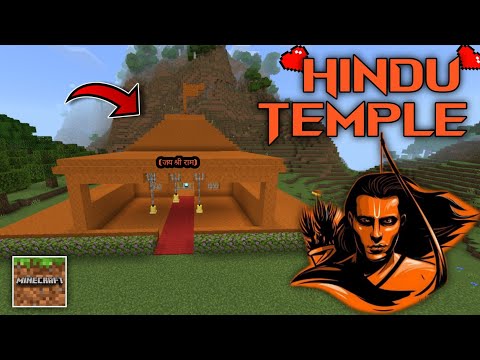 Unbelievable! I Built a Hindu Temple in Minecraft