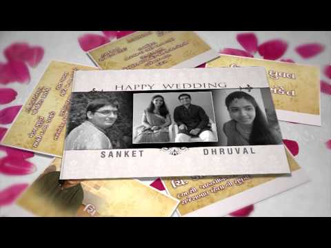 Invitation Card.... Dhruval  Weds Sanket..!!