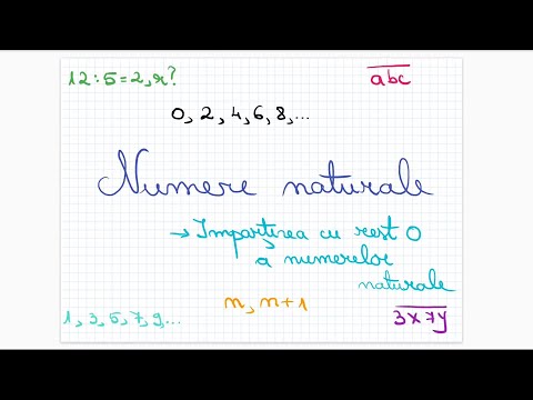 Natural numbers: dividing natural numbers with remainder 0 - 5th grade
