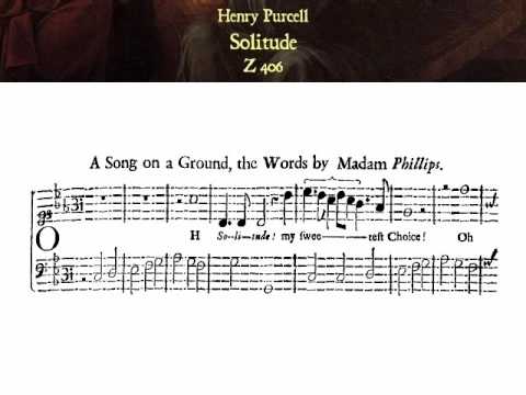 Purcell: Z 406. Solitude - Chance (North, Boothby)