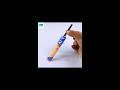 Mini Cricket Bat Using Ice Cream Stick Reels Bat T20worldcup Miniature Minibat