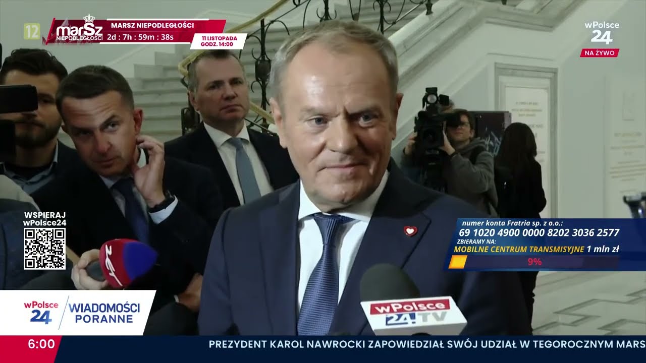 Wiadomości Poranne cz.1. 09.11.2025