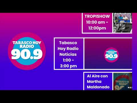 TABASCO HOY RADIO TRANSMISION LIVE 90.9
