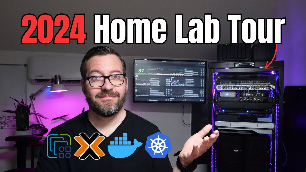 Home Lab Tour 2024: Servers, Apps, Docker, and more!