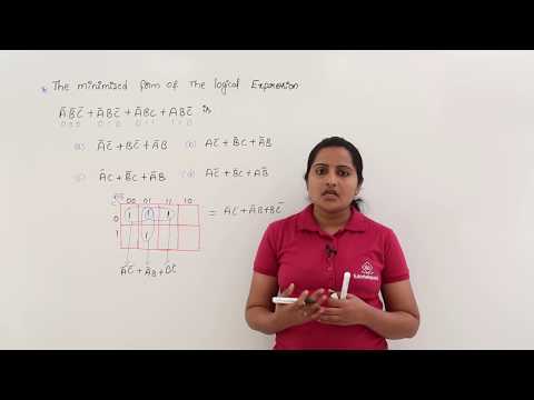 Boolean Expression Solving Using K Map