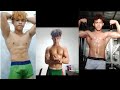 Teen boy Muscle flexing 🔥 with hard bulge 😍😍