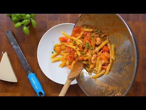 Garganelli With Shrimp