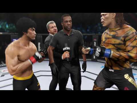 Bruce Lee vs. Sad Mummy - EA Sports UFC 2 - Dragon Fights 🐉