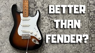 Video thumbnail for BEST Stratocaster under $500? Squier Classic Vibe 50s Review & Sound Demo by Best Guitars Now