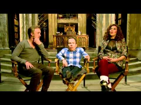 Harry Potter and the Deathly Hallows: Part 2 Interview - Tom Felton,  Warwick Davis & Natalia Tena
