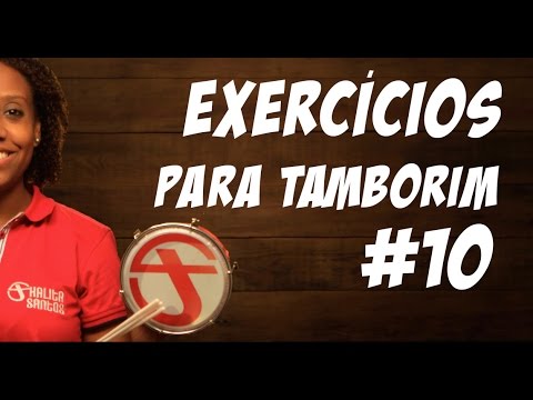 Exercícios para tamborim #10