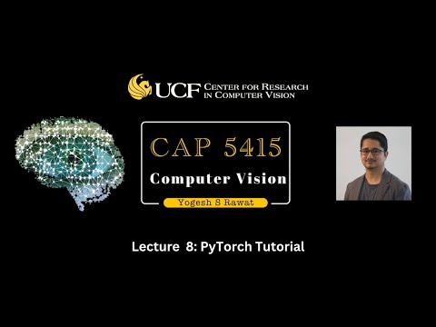 Lecture 8 - PyTorch Tutorial