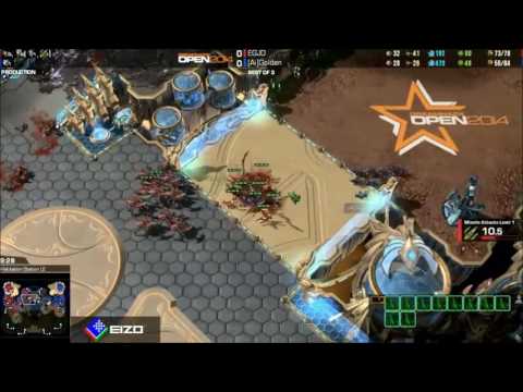 Jaedong's impressive hold vs Golden