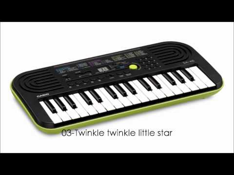 Casio SA-46 Demo Tracks