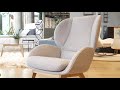 Fauteuil MAROLS Tissu Saia: Beige - Chêne clair