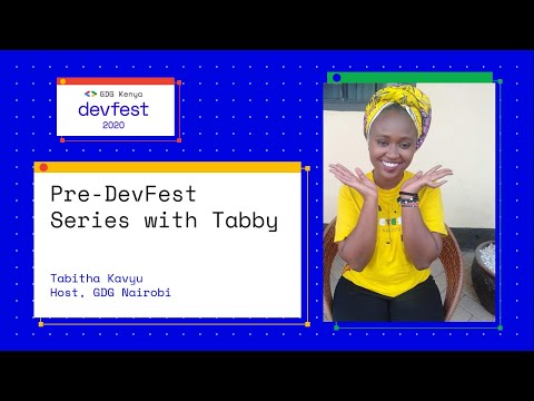 Pre-DevFest Series with Tabby