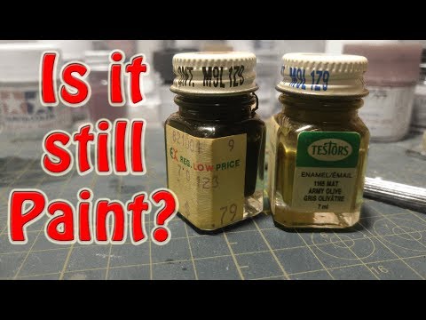 36 Year Old Testors Paint, Will it Work?