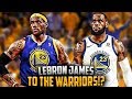 4 Reasons Why LeBron James Joining The Warriors Is LAUGHABLE