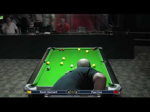 2019 Seniors World Masters Qualifiers - Kevin Hannant v Paul Cox