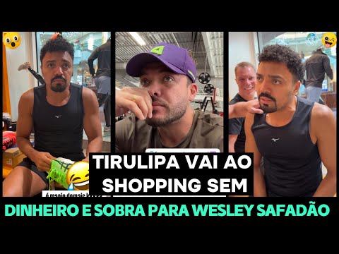 Tirulipa goes to the mall without money and Wesley Safadão has to pay for the purchase.