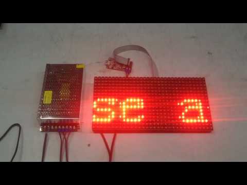 Indoor Dot P4 Red Green Color LED Display Module