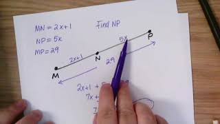 Segment Addition Postulate explained with examples