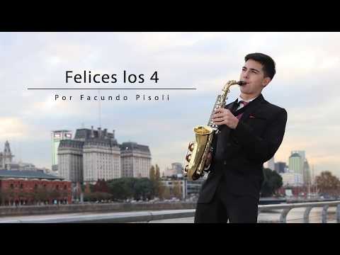 #FelicesLos4 - Facundo Pisoli / Maluma / Sax 🎷