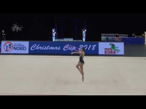 Sabina Tashkenbaeva UZB hoop Christmas Cup 2018