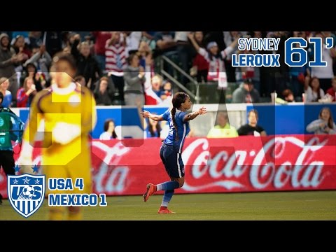WNT vs. Mexico: Sydney Leroux Second Goal - May 17, 2015