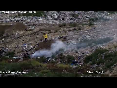 На свалке Якутска ликвидировано возгорание