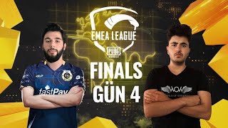 [TR] EMEA Ligi Finalleri | 4. Gün Karşılaşmaları | PUBG MOBILE EMEA 20