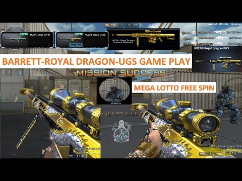 CROSSFIRE PH 2021 BARRETT-M82A1-ROYAL DRAGON-UGS