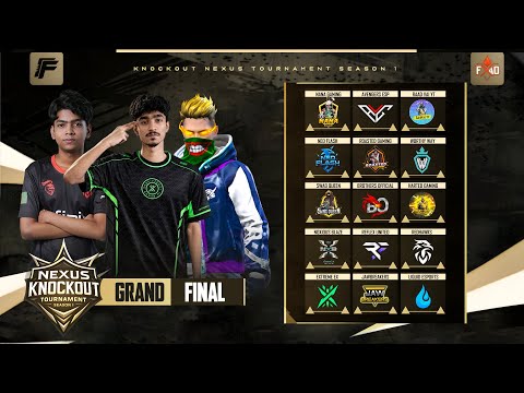[🔴LIVE] GRAND FINALS  | NEXUS KNOCKOUT SERIES | GARENA FREE FIRE |FT. @KUTTUSH-u5r@raadvaiyt829