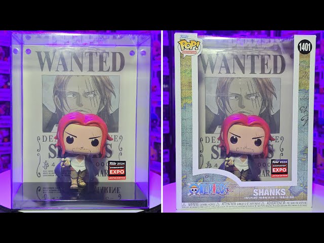 Vídeo relacionado con Funko Pop! Movie Poster: One Piece - Shanks (2024 Limited Edition Entertainment Expo Shared Exclusive)