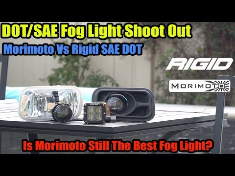 Best Fog Lights 2019-Morimoto Vs Rigid: Which SAE/DOT Light Is Best?