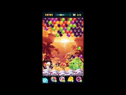 Angry Birds Pop! Level 55 Walkthrough (3 Stars + Gold Feather)