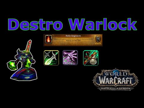 Hotter Streak! Destro Warlock Arena 3vs3 - BfA 8.3  Saison 4