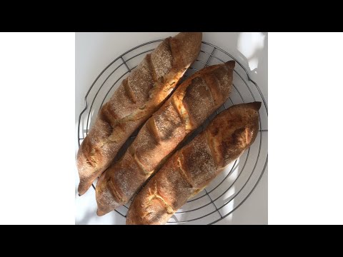 🥖Baguettes homemade croustillantes/mie aérée🥖