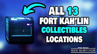 ALL 13 Fort Kah'lin Collectibles Locations in Star Wars Jedi Survivor (STEP-BY-STEP)