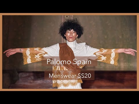 A 60 Second ⏱ Fashion Review of the Palomo Spain #SS20 Menswear show